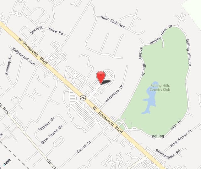 Location Map: 1968 Wellness Blvd Monroe, NC 28110